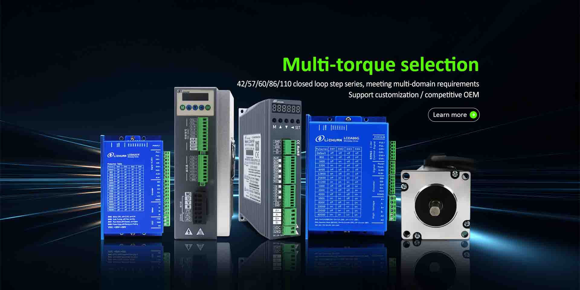 चीन बन्द लूप खोलिएको लूप स्टेपर मोटर चालक कारखाना